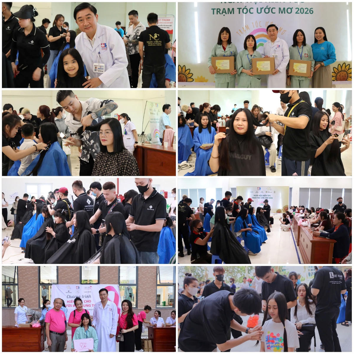 Được duy trì thường niên, chương trình “Hiến – Tặng tóc cho người bệnh ung thư” đã trở thành hoạt động giàu ý nghĩa nhân văn, lan tỏa thông điệp sẻ chia và đồng hành cùng người bệnh.