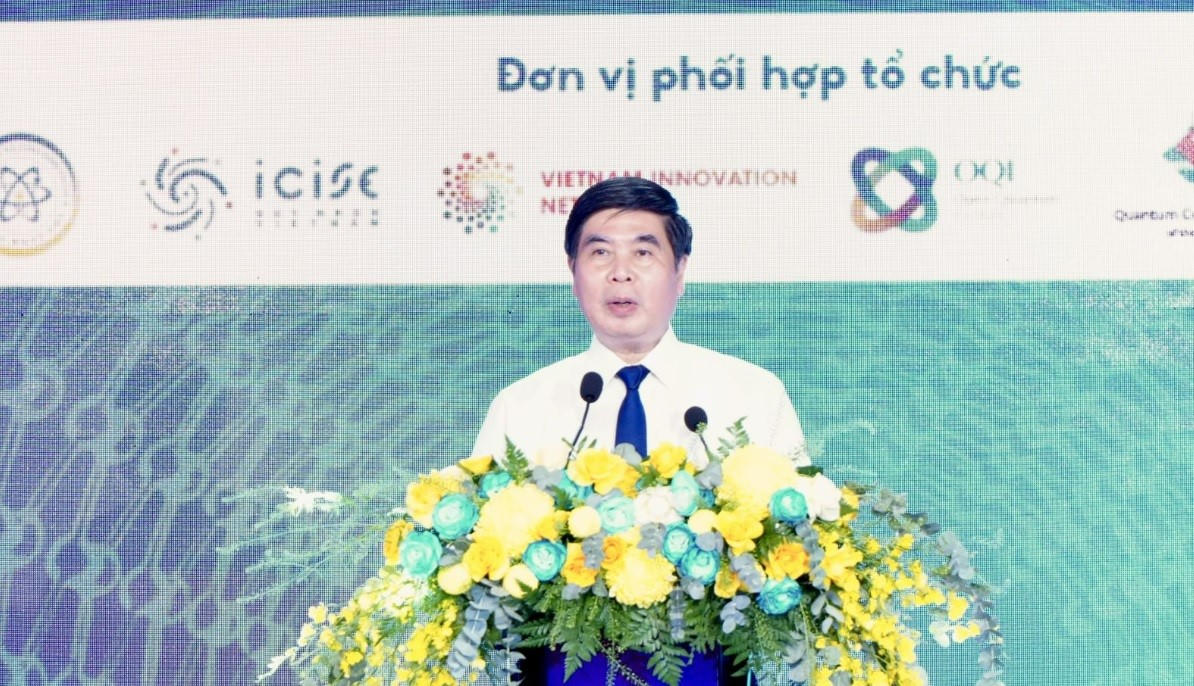 Phó Chủ tịch UBND tỉnh Gia Lai Lâm Hải Giang phát biểu lễ khởi động. Ảnh: ĐS.