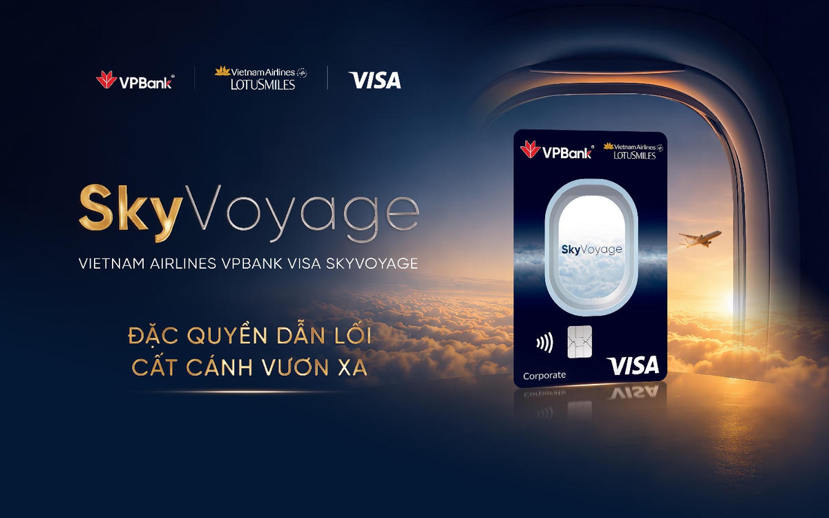 VPBank, Vietnam Airlines và Visa ra mắt thẻ tín dụng doanh nghiệp tích dặm thưởng không giới hạn