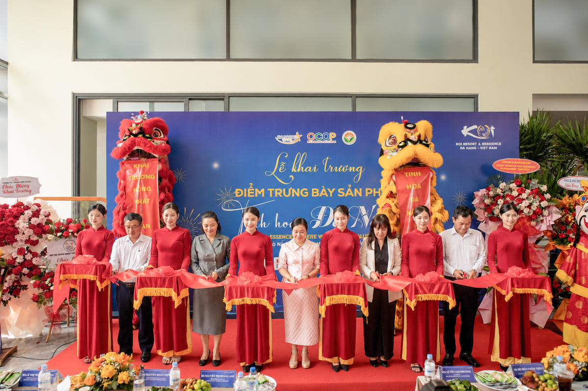 Trưng bày sản phẩm “Tinh hoa Đà Nẵng” tại Nhà ga hành khách quốc tế và Koi Resort & Residence Đà Nẵng