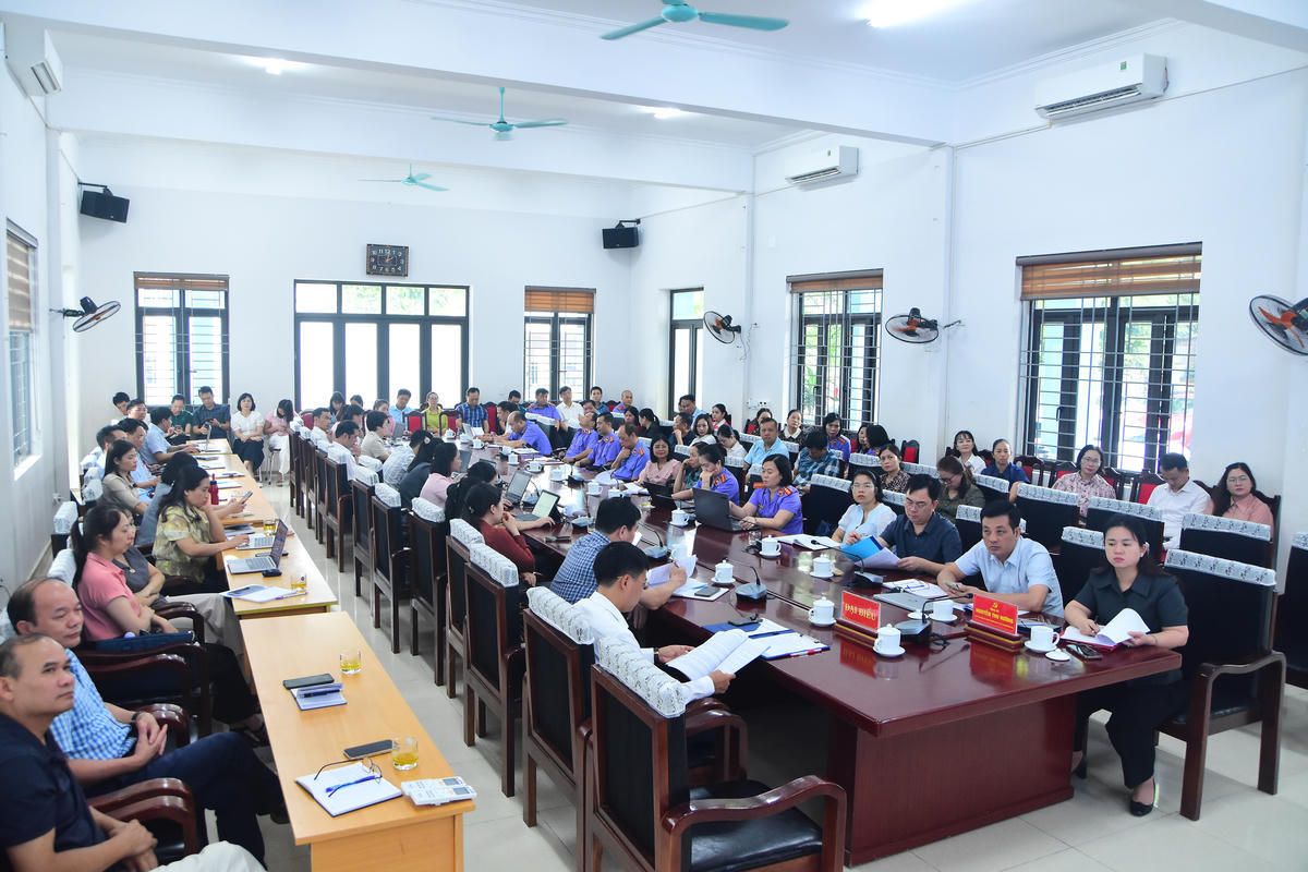 Toàn cảnh lớp bồi dưỡng. Ảnh: Xuân Trường.