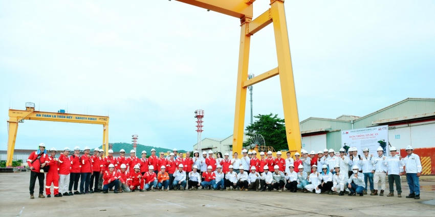 Khởi công dự án Phát triển Mỏ Khánh Mỹ và Đầm Dơi, Lô 46/13