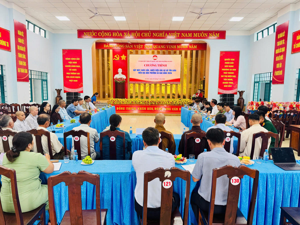 Toàn cảnh buổi gặp mặt. Ảnh: Thanh Nga.