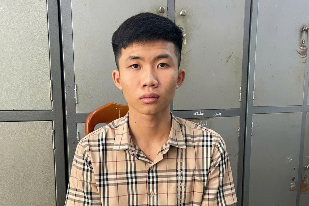 Trần Văn Tính (19 tuổi) được xác định là đối tượng cầm đầu nhóm thanh, thiếu niên cầm theo hung khí đi cướp tài sản trong đêm.