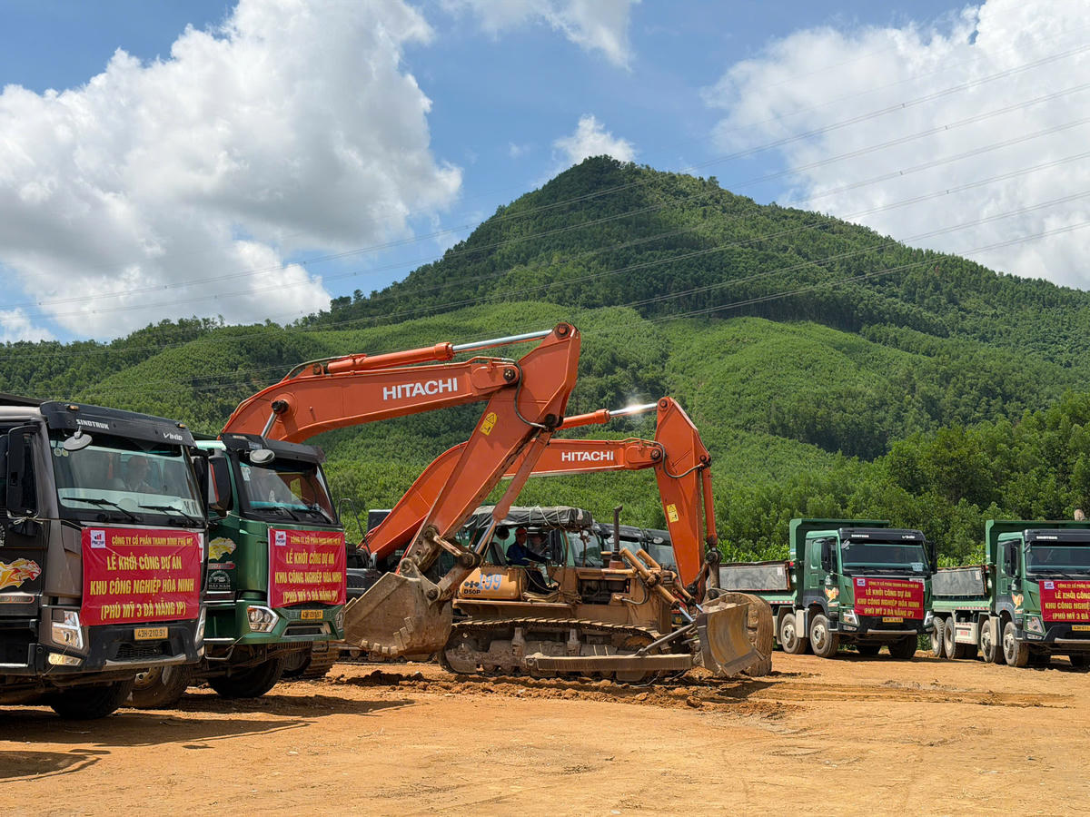 Dự án được UBND TP Đà Nẵng chấp thuận nhà đầu tư tại Quyết định số 398/QĐ- UBND ngày 11/02/2025 và Ban quản lý Khu Công nghệ cao và các KCN Đà Nẵng cấp Giấy chứng nhận đăng ký đầu tư ngày 18/02/2025. Ảnh: Nguyễn Tú.