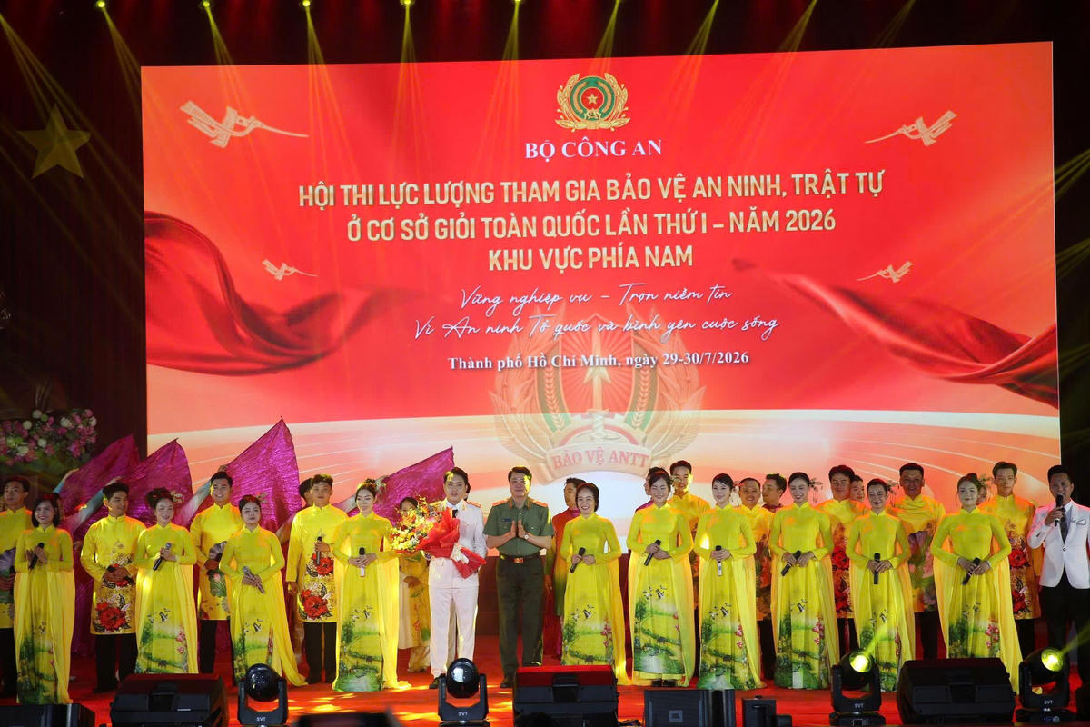 17 đội tuyển tham gia Hội thi lực lượng tham gia bảo vệ an ninh, trật tự ở cơ sở giỏi toàn quốc khu vực phía Nam