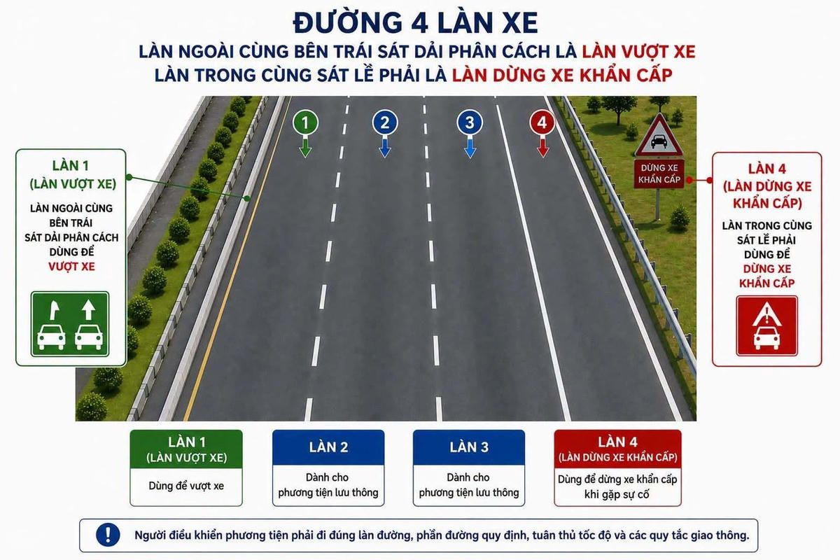 Phương án đề xuất của Cục CSGT (Ảnh: Công an cung cấp).