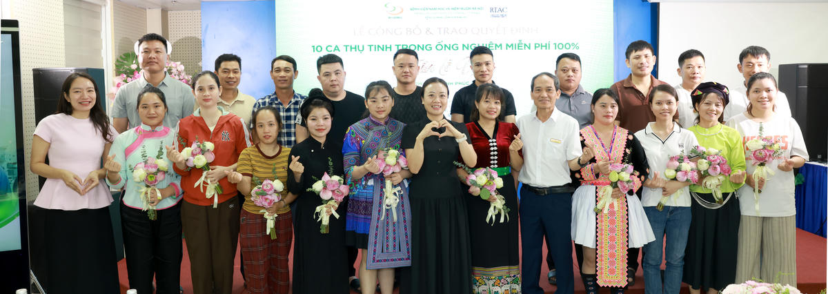 Trao thêm hy vọng cho những gia đình nhiều năm mong con