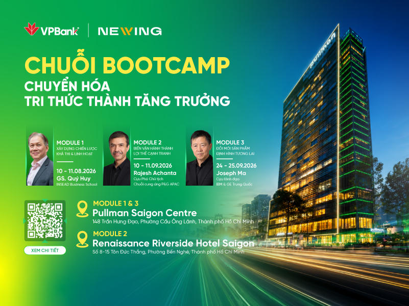 CEO Bootcamp – chương trình huấn luyện chuyên sâu do VPBank SME triển khai dành cho khách hàng chiến lược