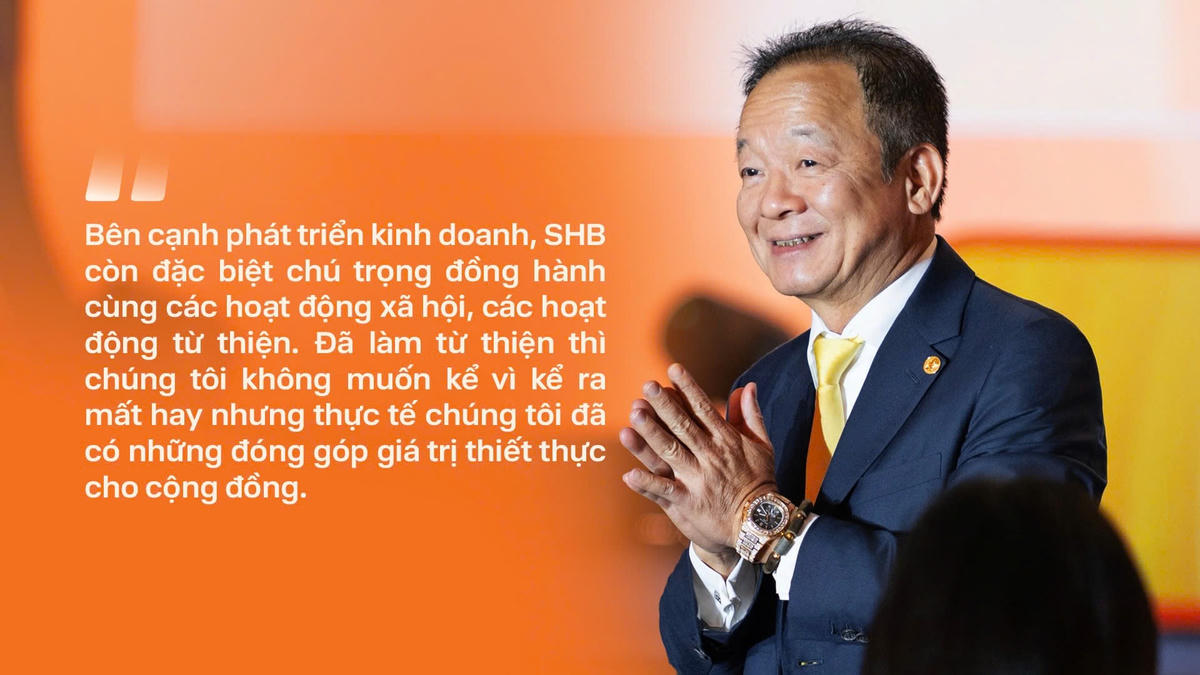 Những câu nói ấn tượng của Chủ tịch HĐQT SHB Đỗ Quang Hiển tại ĐHĐCĐ 2026