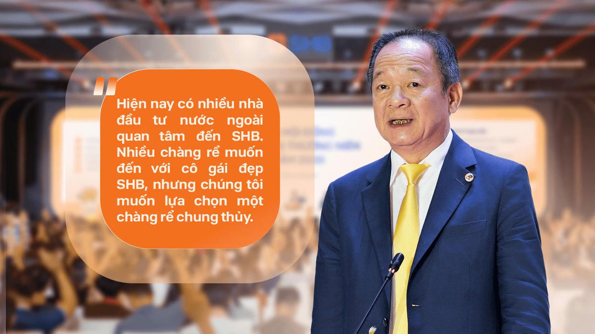 Những câu nói ấn tượng của Chủ tịch HĐQT SHB Đỗ Quang Hiển tại ĐHĐCĐ 2026