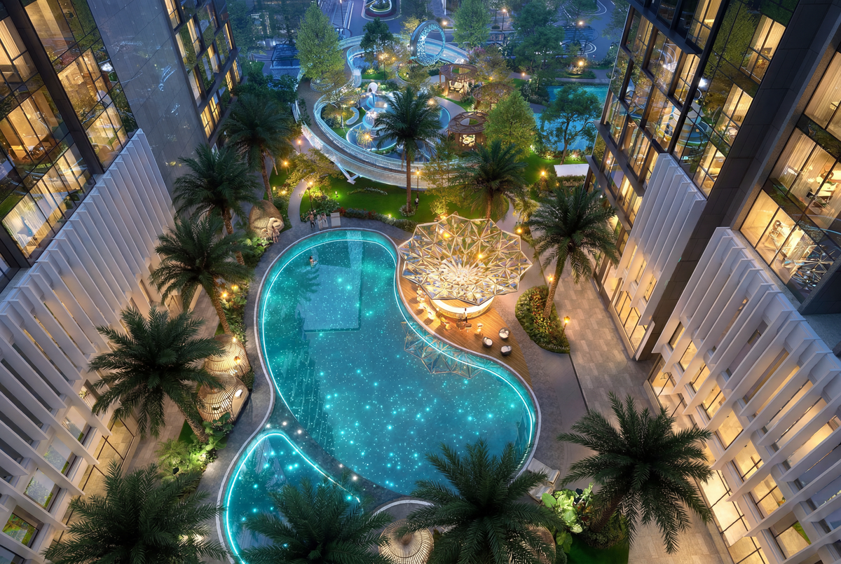 Hệ tiện ích nội khu Sky Diamond Valley