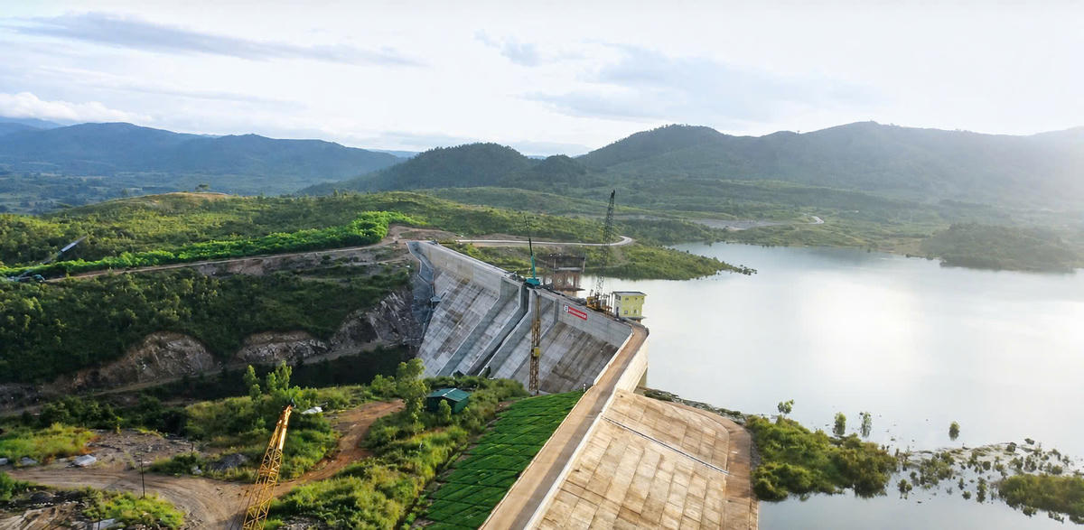 Hồ chứa nước Ea H’ leo 1.