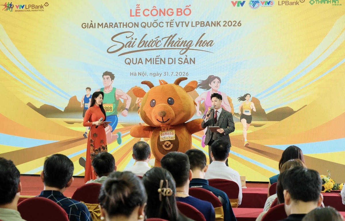 Dê Lộc Phát - Linh vật của Giải Marathon Quốc tế VTV LPBank 2026.