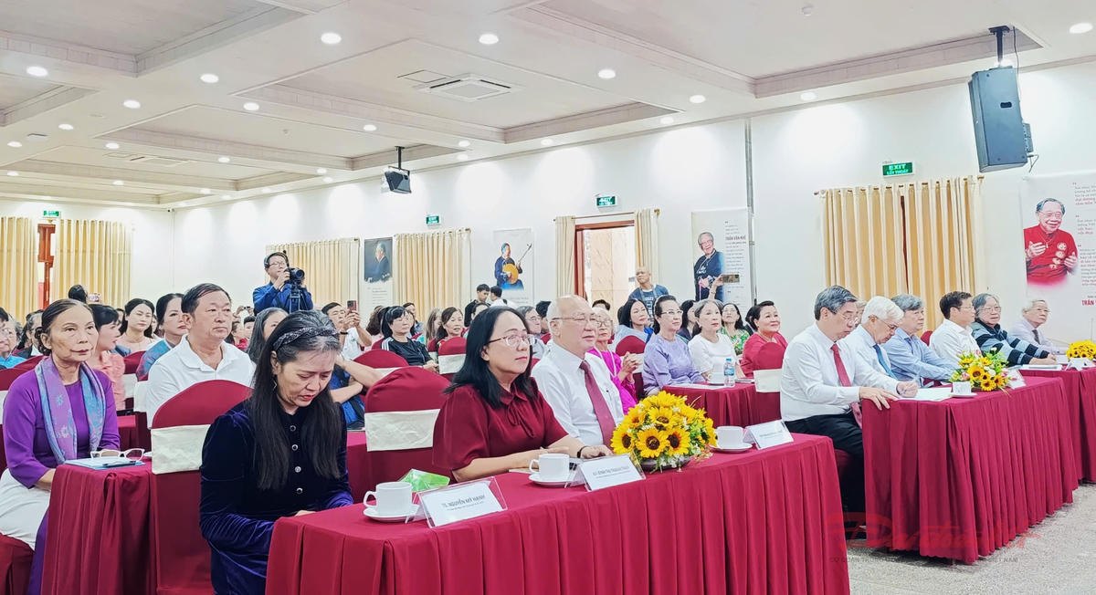 Đại biểu tham dự Lễ trao Giải thưởng Trần Văn Khê năm 2026. Ảnh: H.Phúc.