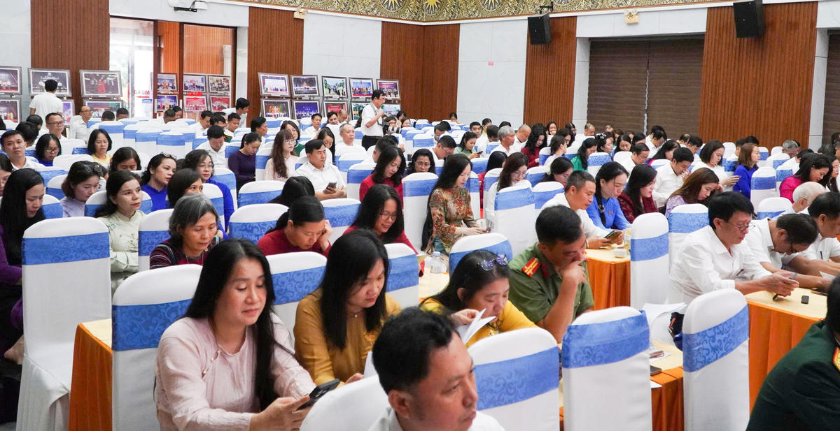 Tham dự Đại hội có hơn 200 đại biểu đại diện cho 420 hội viên đang sinh hoạt tại các chi hội trong toàn tỉnh. Ảnh: ĐP