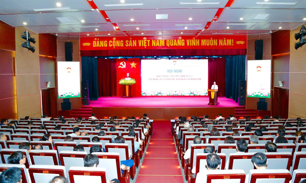 Quang cảnh hội nghị. Ảnh: PT.