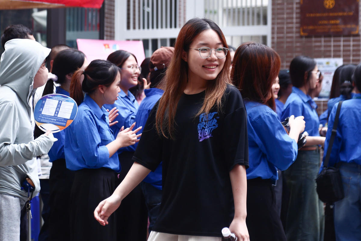 Thí sinh hoàn thành Kỳ thi tốt nghiệp THPT năm 2026. Ảnh: Lê Khánh