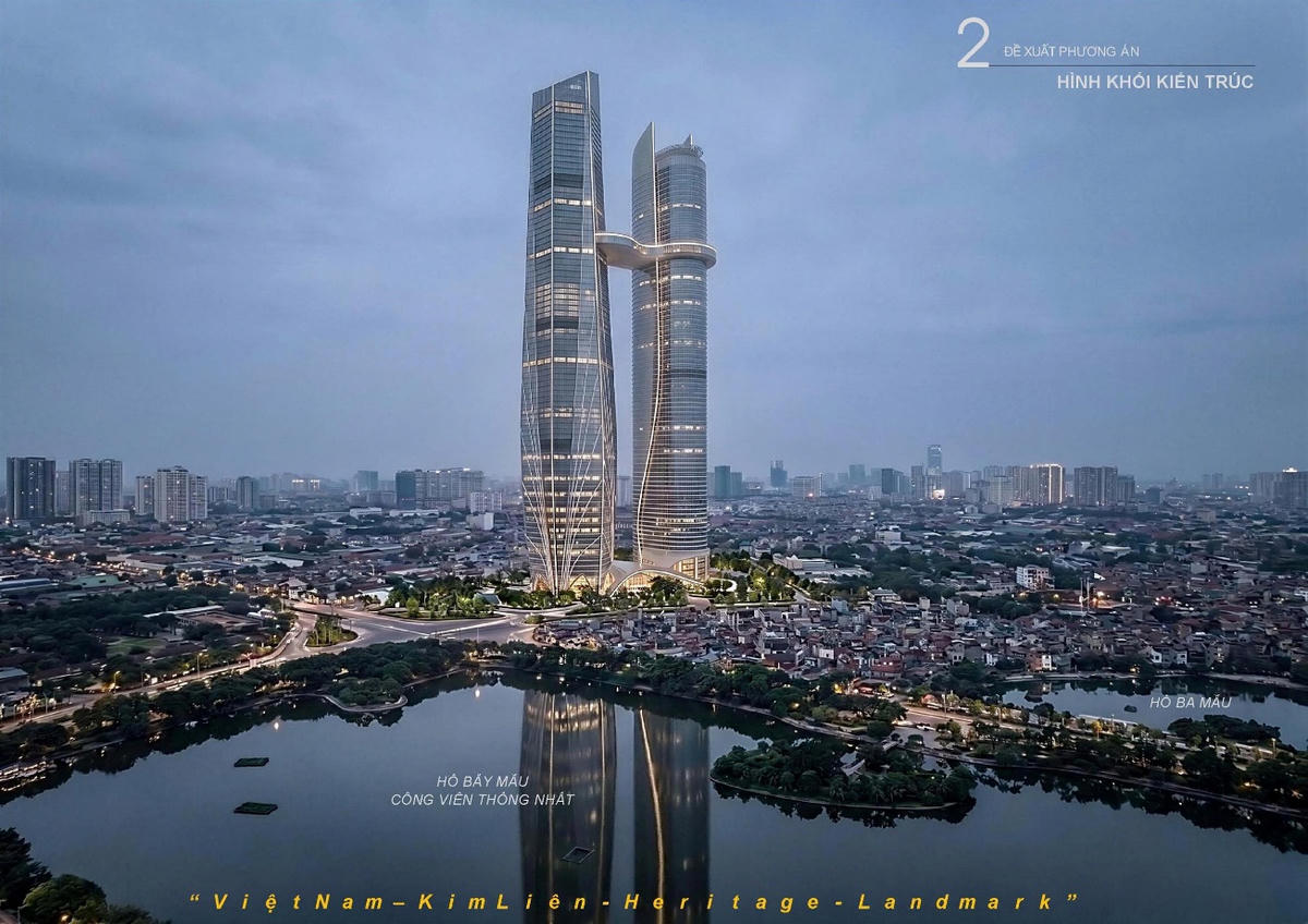 Hanoi Twin Towers 99: Biểu tượng kiến trúc mới của Thủ đô trong kỷ nguyên vươn mình