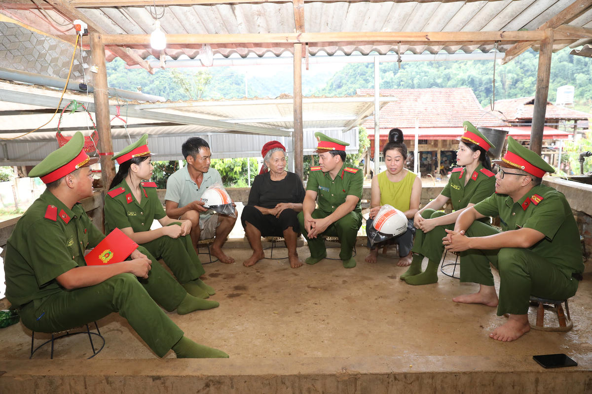 Đi cơ sở là cơ hội để các Học viên Học viện CSND trưởng thành và tích lũy thêm kinh nghiệm.