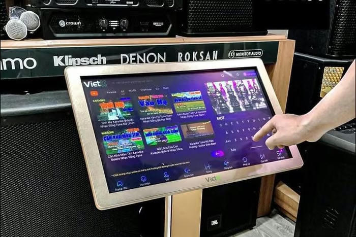 Máy hát KTV. Ảnh: Cục An ninh mạng.