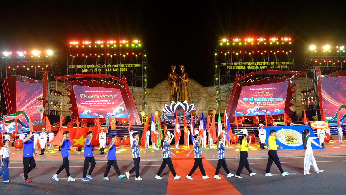 Các võ sư tham gia Võ cổ truyền Việt Nam lần thứ IX-Gia Lai 2026. Ảnh: ĐS.