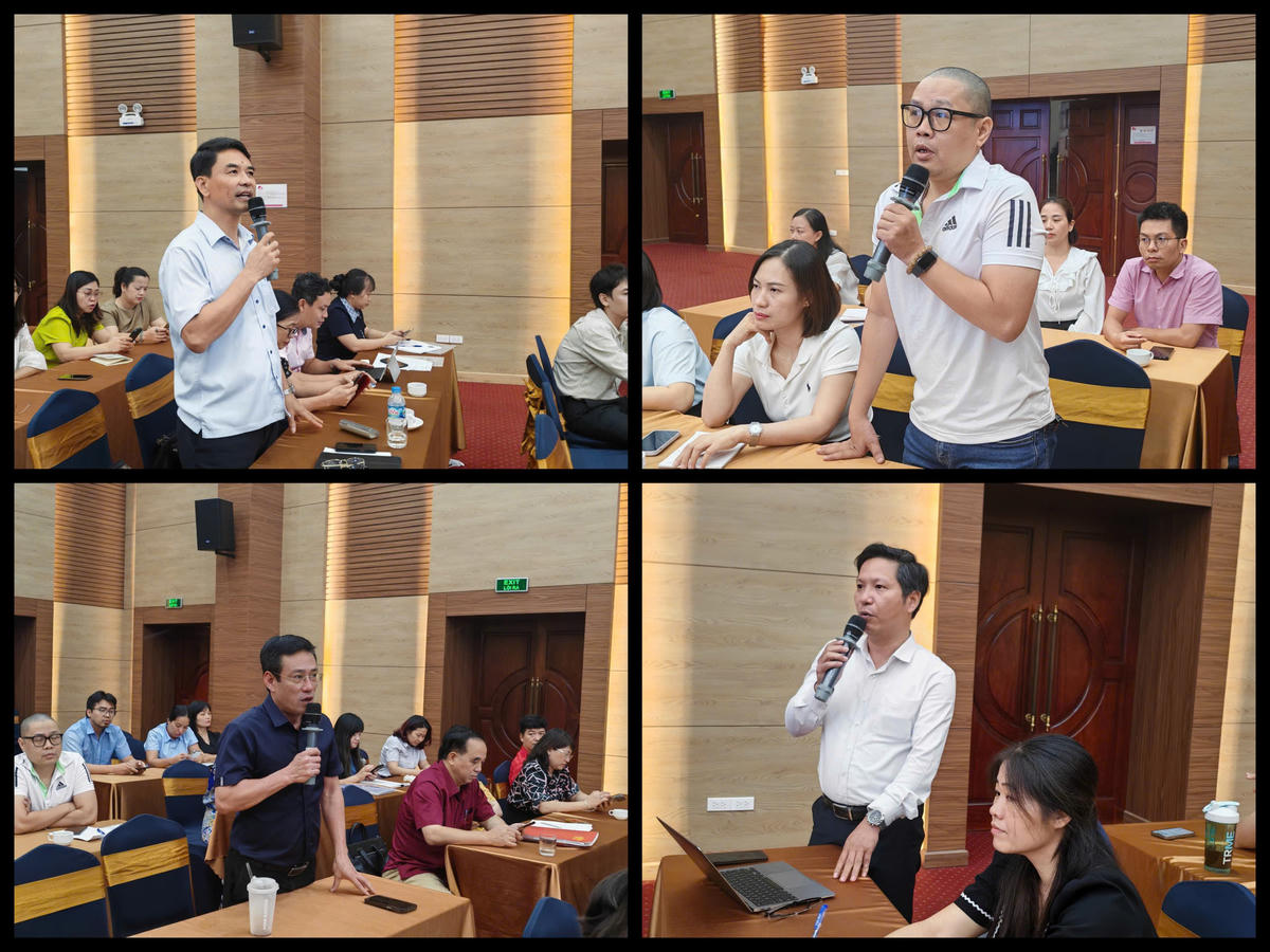 Các đại biểu đã trao đổi, thảo luận nhiều nội dung liên quan đến công tác quản lý tài sản công