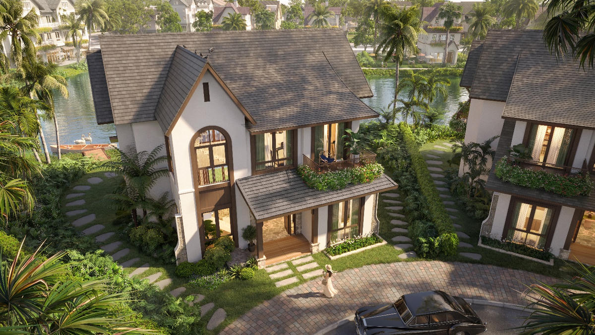 A house with a driveway and trees

Description automatically generated