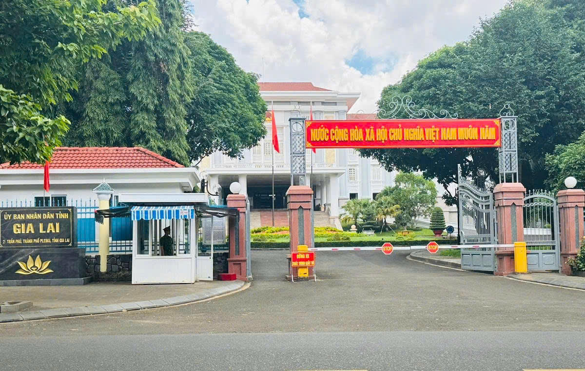 Một góc trụ sở UBND tỉnh Gia Lai. Ảnh: ĐS.