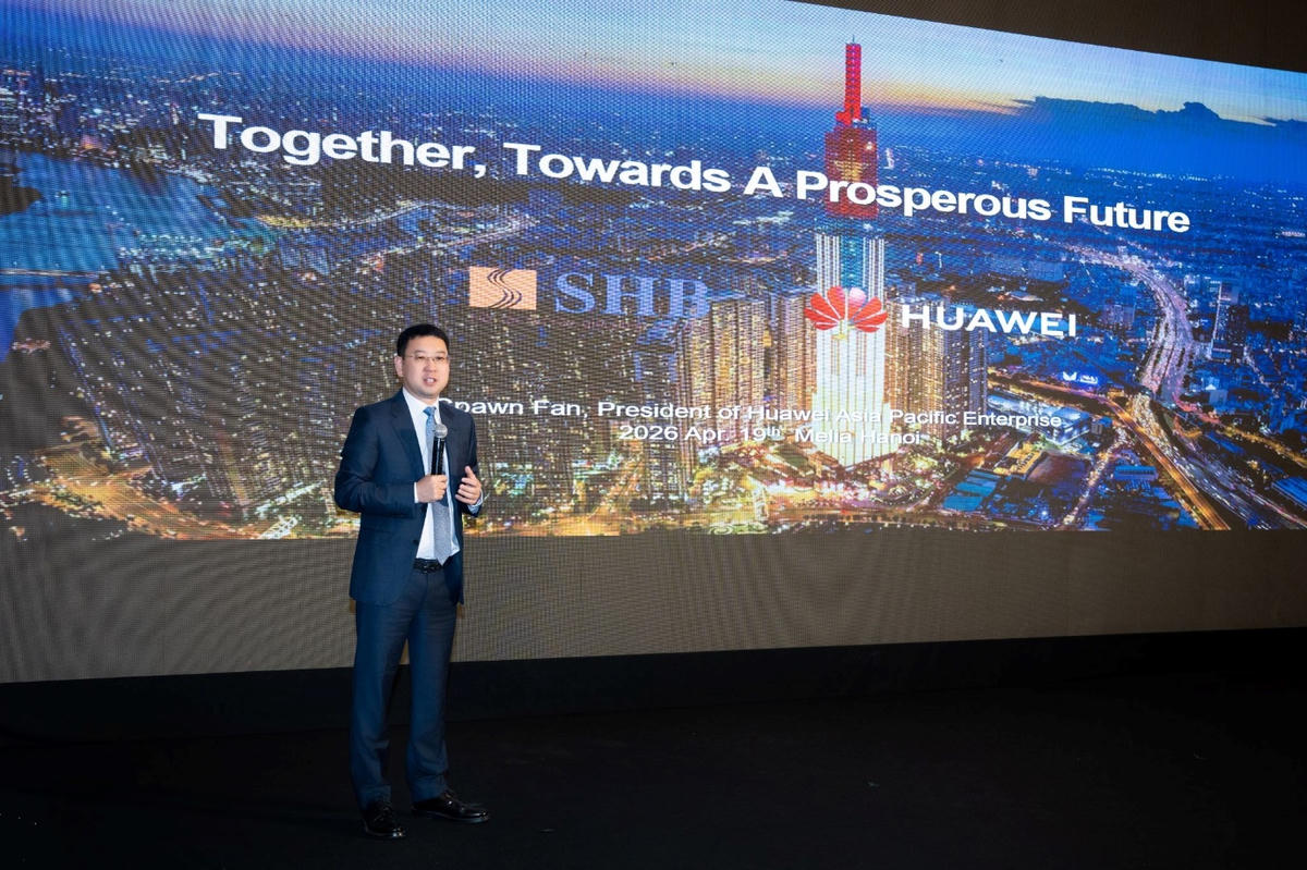 Ông Spawn Fan, Chủ tịch Kinh doanh Doanh nghiệp Huawei Khu vực Châu Á Thái Bình Dương