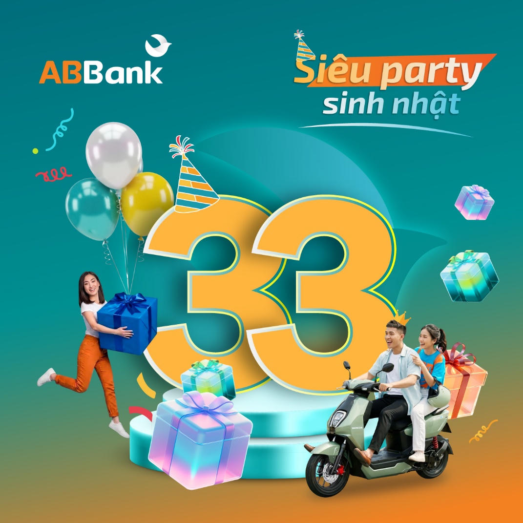 ABBank chơi lớn: Sinh nhật ngân hàng, cơn mưa quà tặng cho khách
