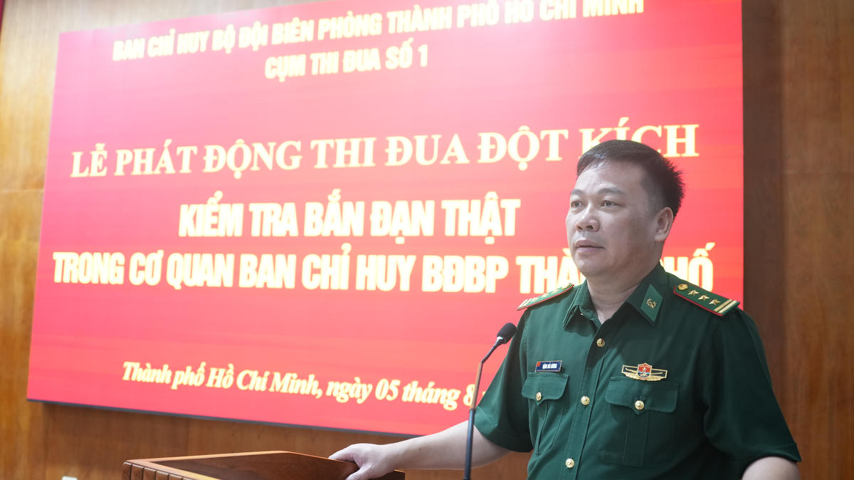 Nhiều đơn vị phát động đợt thi đua đột kích kiểm tra bắn đạn thật năm 2026