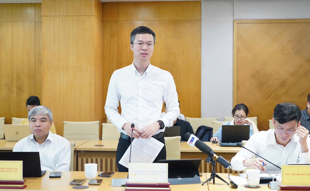 Ông Trần Đăng Khoa, Phó Chủ tịch Ủy ban Tiêu chuẩn Đo lường Chất lượng Quốc gia, Bộ KHCN.