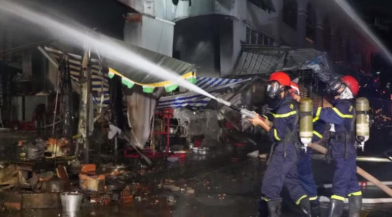 Thông tin mới về vụ cháy lớn tại khu vực chợ Biên Hòa