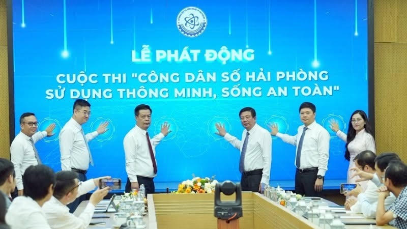 Hải Phòng phát động Cuộc thi “Công dân số Hải Phòng 
- sử dụng thông minh, sống an toàn”. Ảnh minh hoạ. Ảnh: Phan Tuấn. 