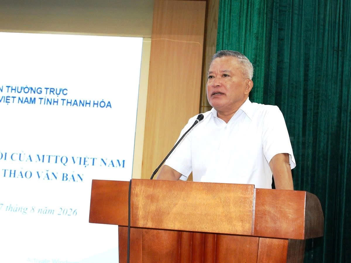 Tiến sĩ Nguyễn Văn Pha phát biểu kết luận tại hội nghị. Ảnh: Nguyễn Chung.