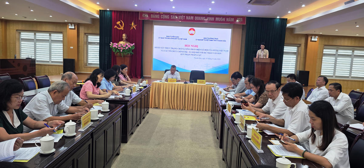 Quang cảnh hội nghị. Ảnh: Nguyễn Chung.
