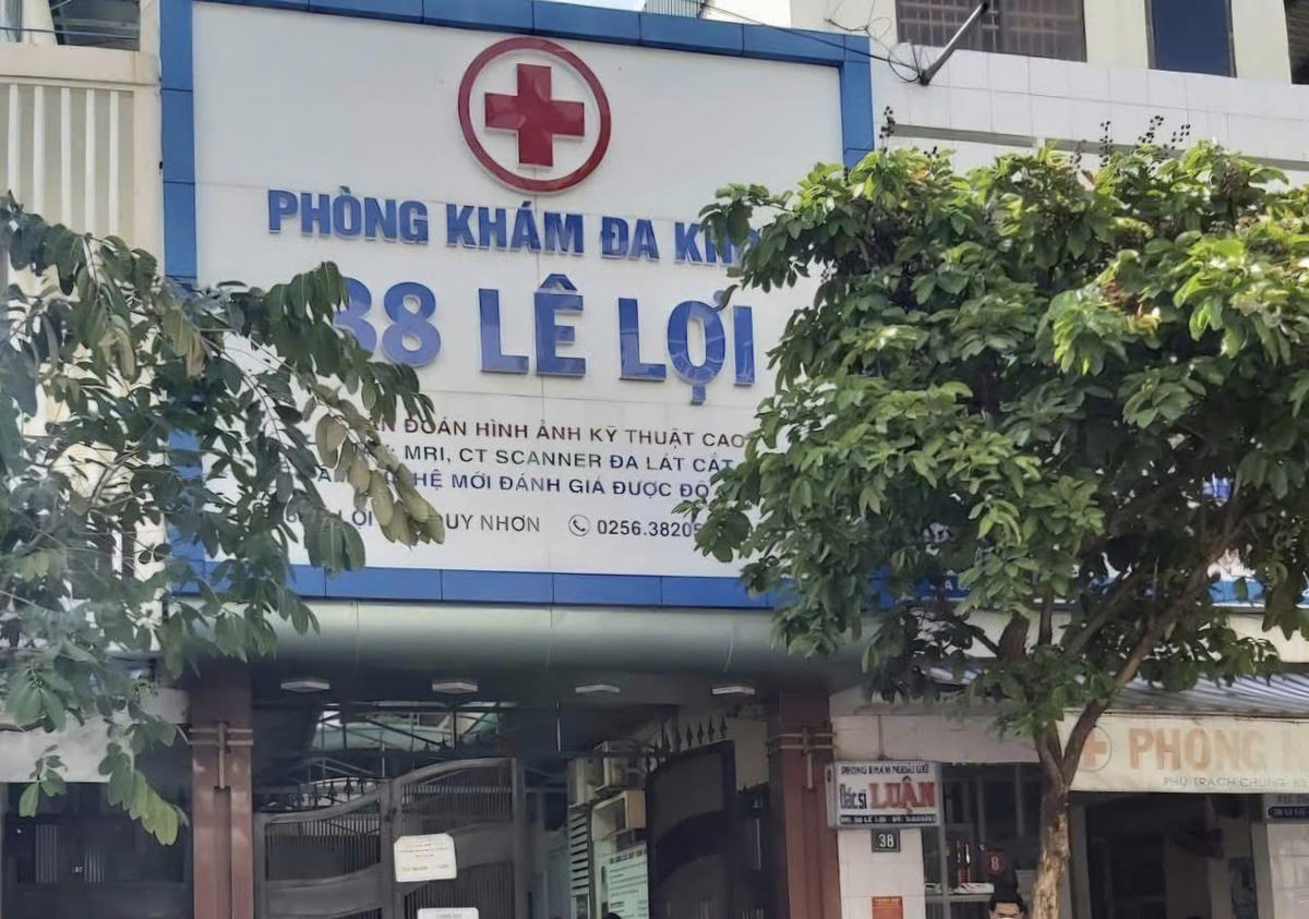 Phòng khám Đa khoa 38 Lê Lợi. Ảnh: ĐS.