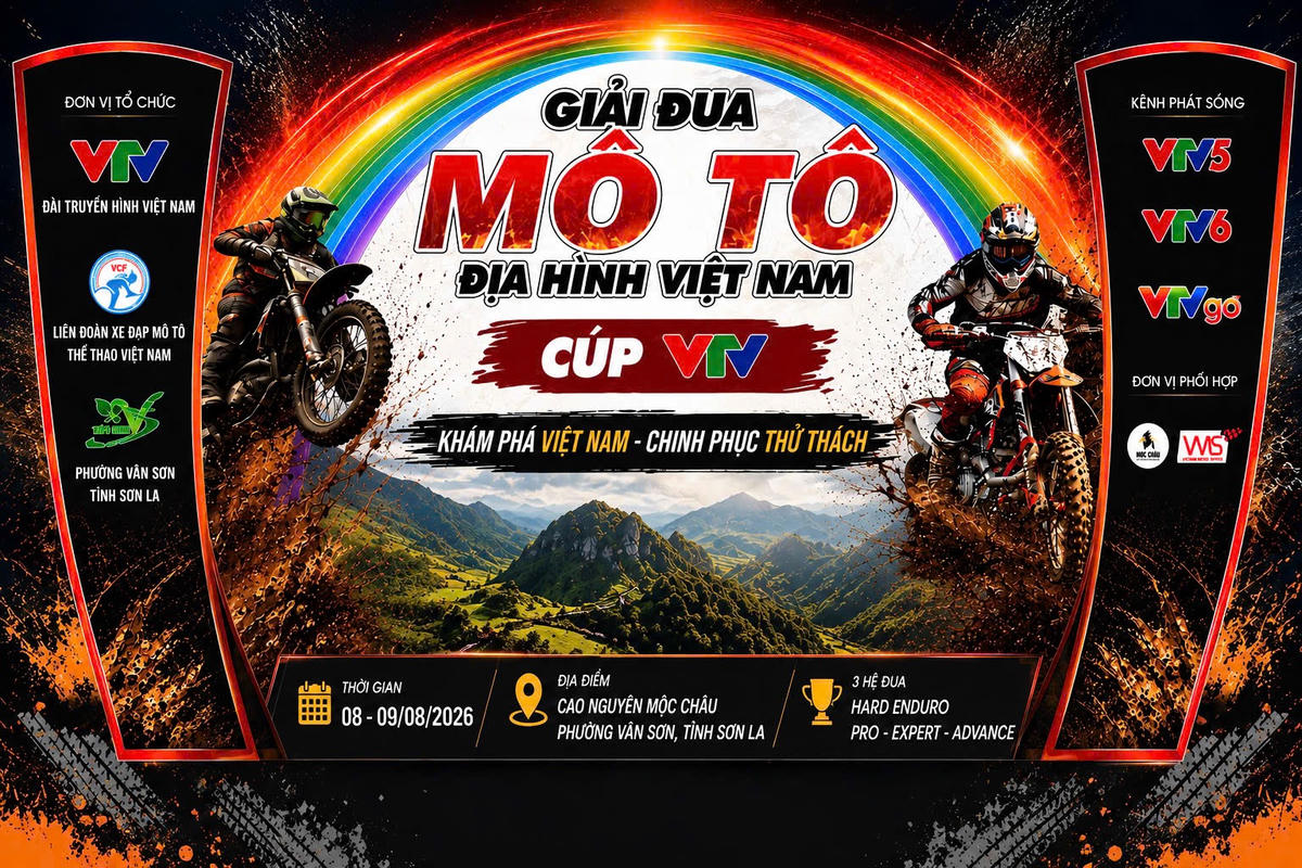 Checkpoint văn hóa - Dấu ấn mới tại Giải đua Mô tô địa hình Việt Nam, Cúp VTV 2026