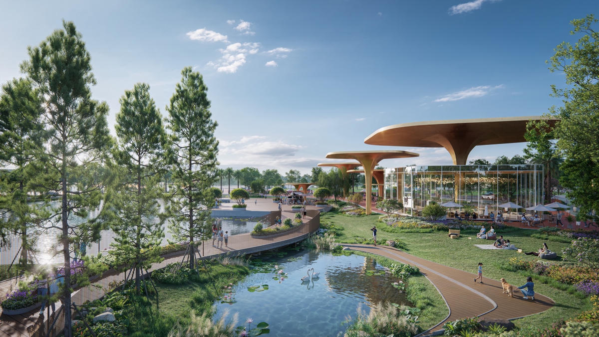 The Parkland mang đến nhịp sống khác biệt giữa đại đô thị.