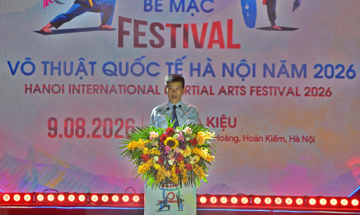 Phát biểu lễ bế mạc, Giám đốc Sở Văn hóa và Thể thao Hà Nội Phạm Tuấn Long khẳng định: Festival Võ thuật quốc tế Hà Nội năm 2026 khép lại trong những tình cảm tốt đẹp, nhưng tinh thần “Hào khí Thăng Long - Tinh hoa võ Việt” sẽ mãi còn được tiếp nối.