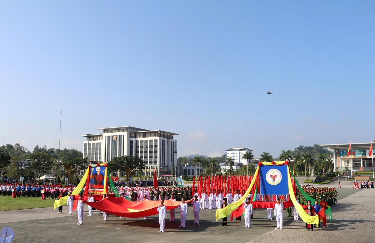Đại hội quy tụ hơn 2.700 vận động viên.