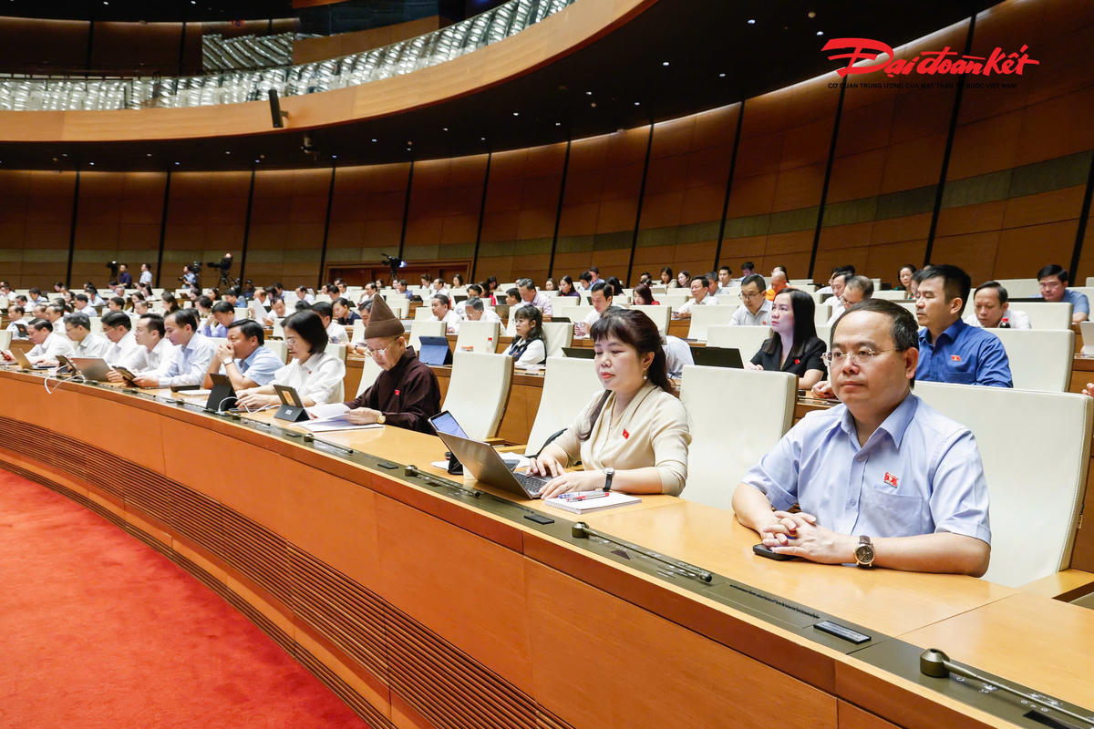 Các đại biểu dự phiên thảo luận. (Ảnh: Quang Vinh)