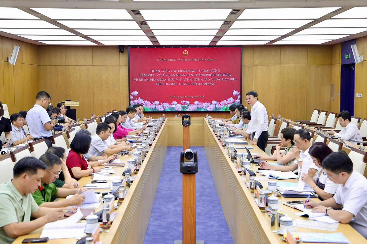 Quang cảnh buổi làm việc. Ảnh: VC. 
