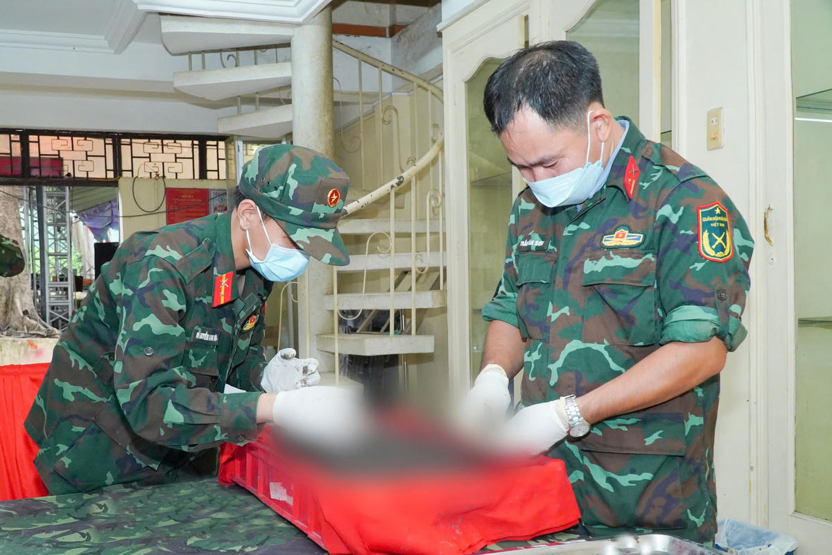 TPHCM: Tìm kiếm, quy tập hài cốt liệt sĩ tại 7 vị trí ở Công viên Lê Thị Riêng