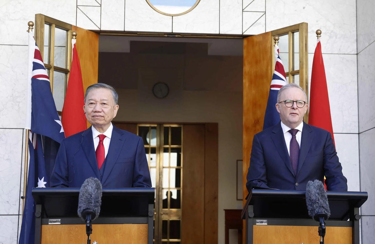 Tuyên bố chung về làm sâu sắc quan hệ Đối tác chiến lược toàn diện Việt Nam - Australia