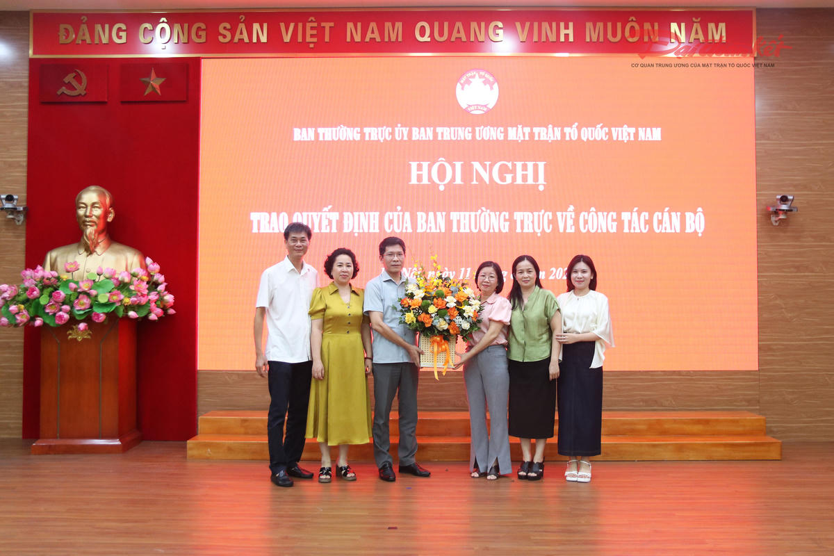 Cơ quan UBTƯ MTTQ Việt Nam có tân Phó Chánh Văn phòng