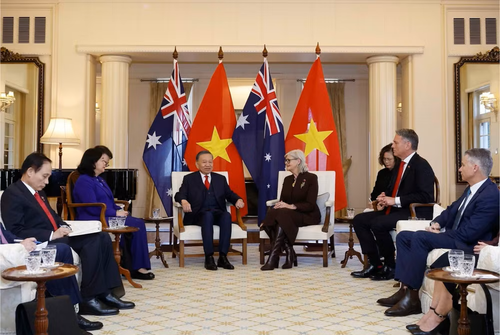 Tổng Bí thư, Chủ tịch nước Tô Lâm hội kiến Toàn quyền Australia