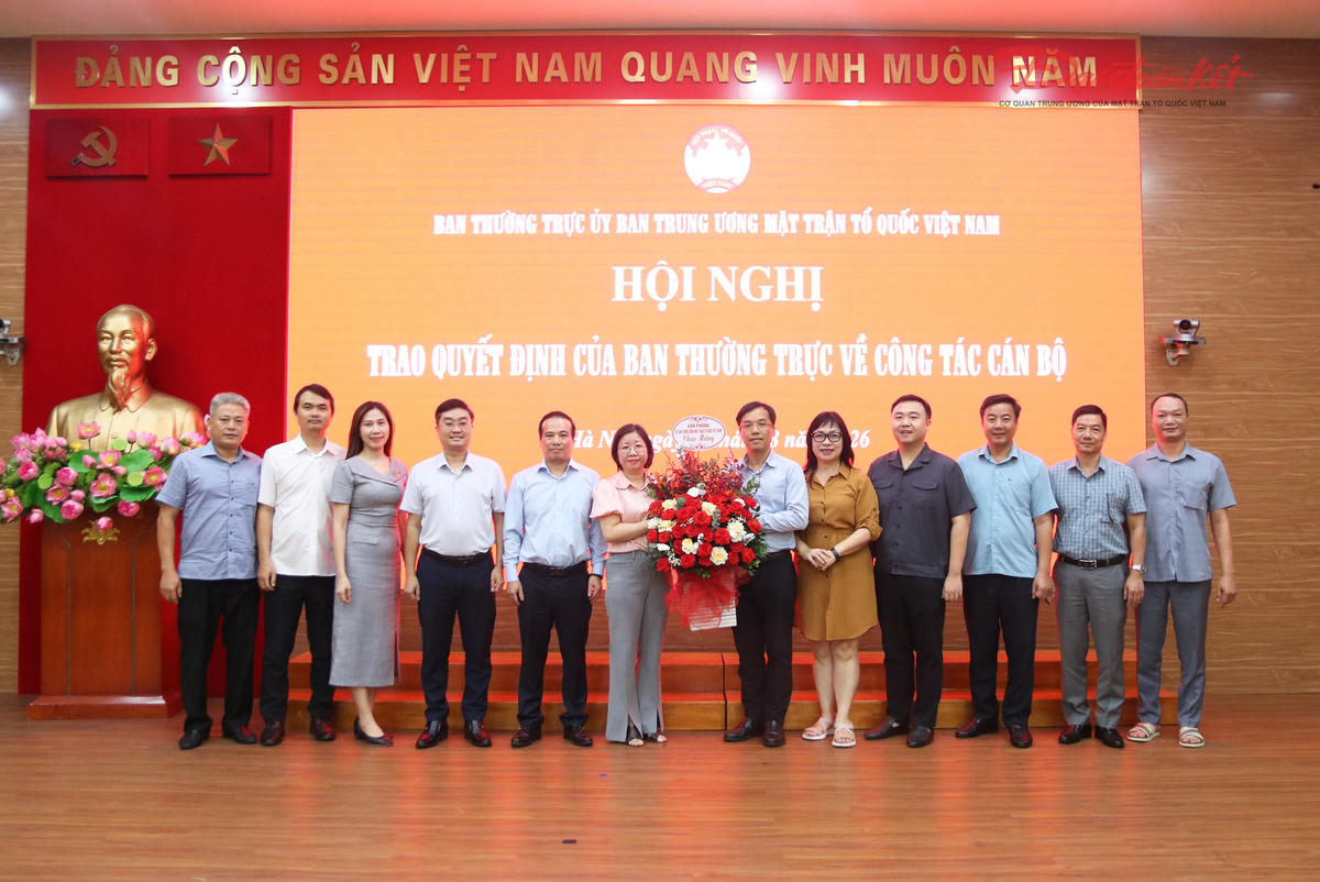 Cơ quan UBTƯ MTTQ Việt Nam có tân Phó Chánh Văn phòng