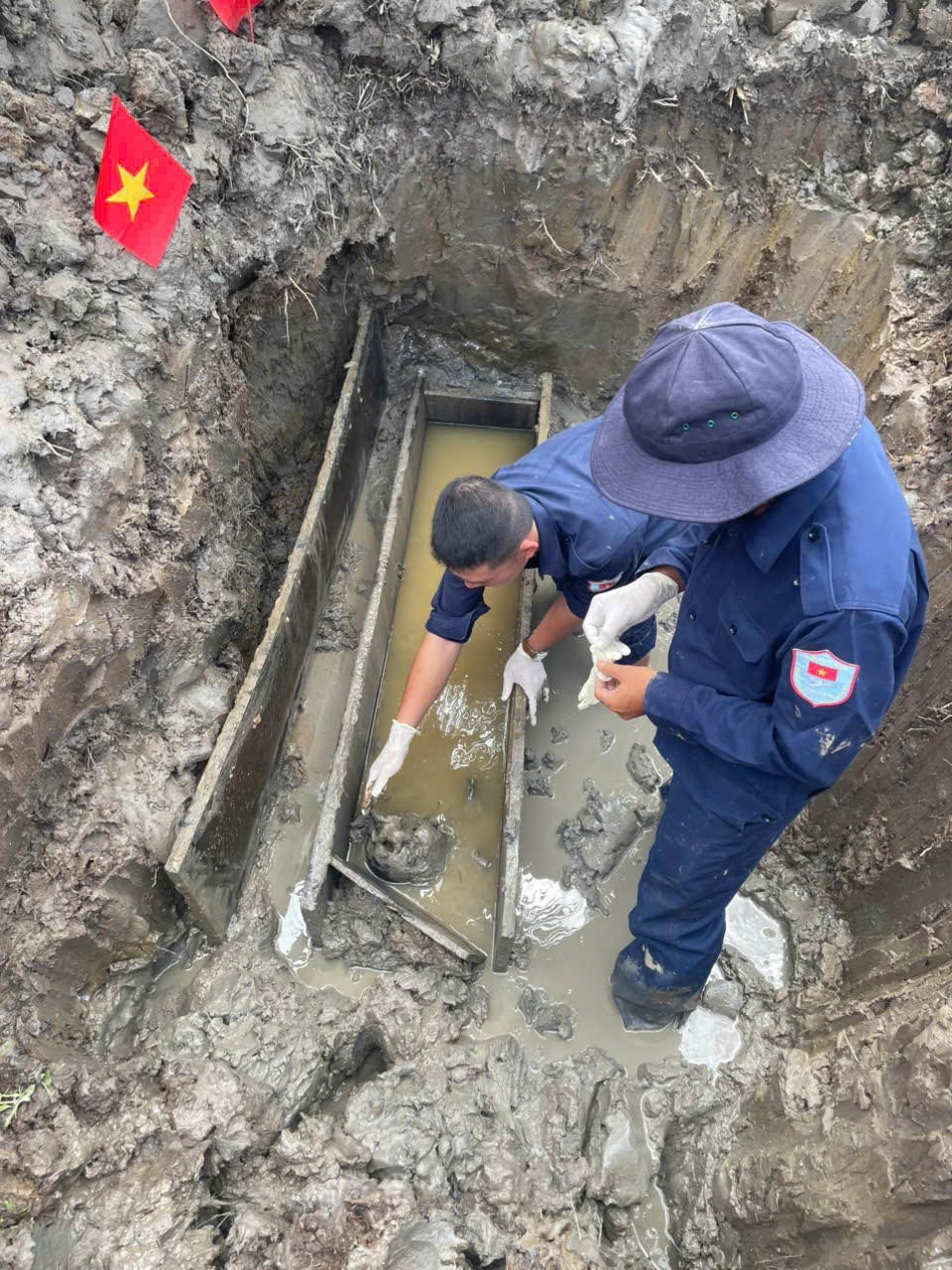 An Giang cất bốc được 3 hài cốt liệt sĩ tại xã Vĩnh Ty